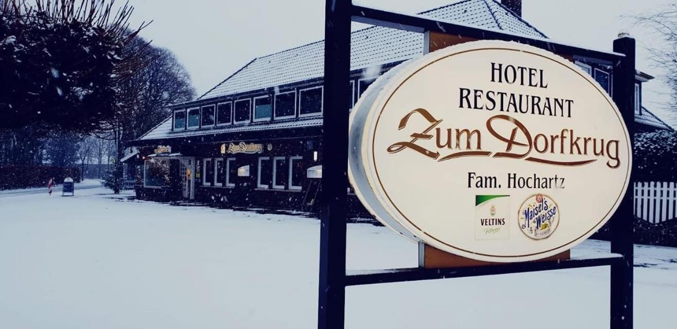 Gasthof Zum Dorfkrug Molbergen Buitenkant foto